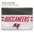 NFL Tampa Bay Buccaneers White Striped MacBook Pro 16in (2021-25) Case plus Skin