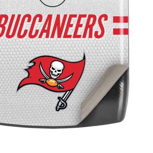 NFL Tampa Bay Buccaneers White Striped Motorola RAZR Skin