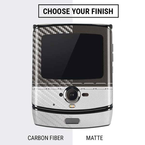 NFL Tampa Bay Buccaneers White Striped Motorola RAZR Skin