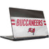 NFL Tampa Bay Buccaneers White Striped MSI GS65 Stealth Laptop Skin