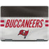 NFL Tampa Bay Buccaneers White Striped Notebook 9 Pro 13in (2017) Skin
