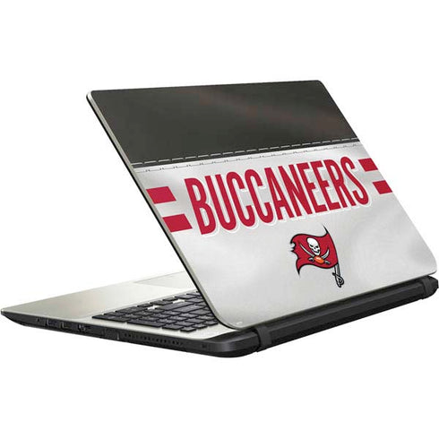 NFL Tampa Bay Buccaneers White Striped Satellite L50-B / S50-B Skin