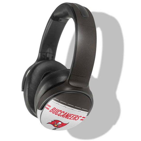 NFL Tampa Bay Buccaneers White Striped Skullcandy Venue Skin