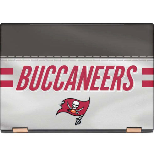 NFL Tampa Bay Buccaneers White Striped HP Spectre Skin