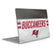 NFL Tampa Bay Buccaneers White Striped Surface Book 2 15in Skin