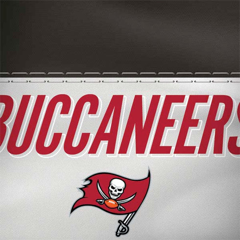 NFL Tampa Bay Buccaneers White Striped Surface Book 2 15in Skin