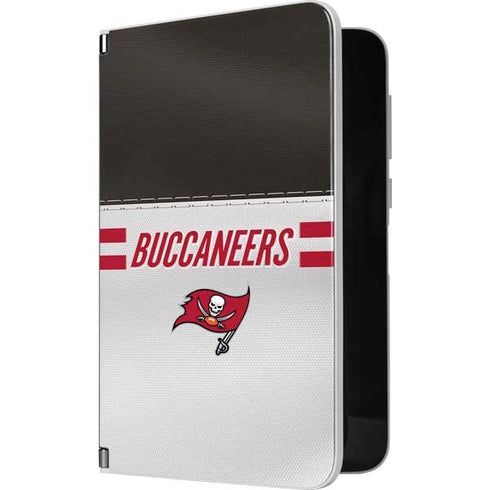 NFL Tampa Bay Buccaneers White Striped Surface Duo Skin