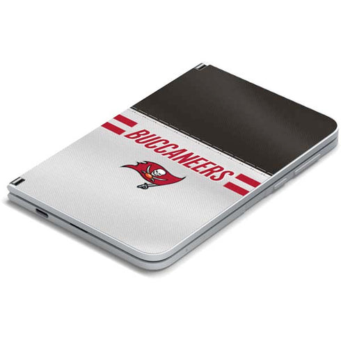 NFL Tampa Bay Buccaneers White Striped Surface Duo Skin