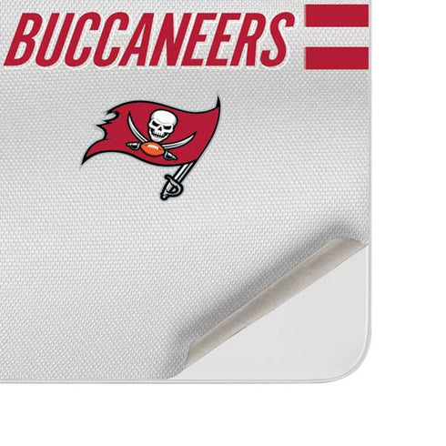 NFL Tampa Bay Buccaneers White Striped Surface Duo Skin