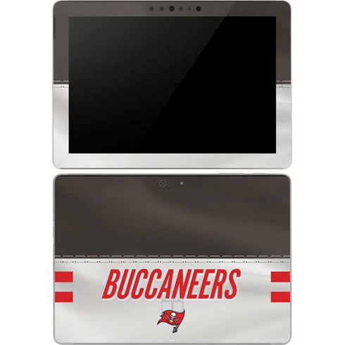 NFL Tampa Bay Buccaneers White Striped Surface Go Skin