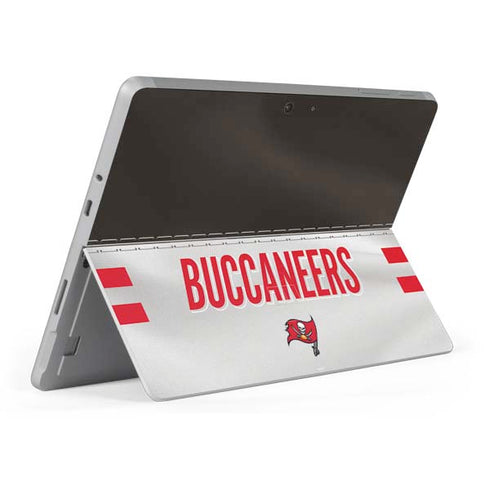 NFL Tampa Bay Buccaneers White Striped Surface Go Skin