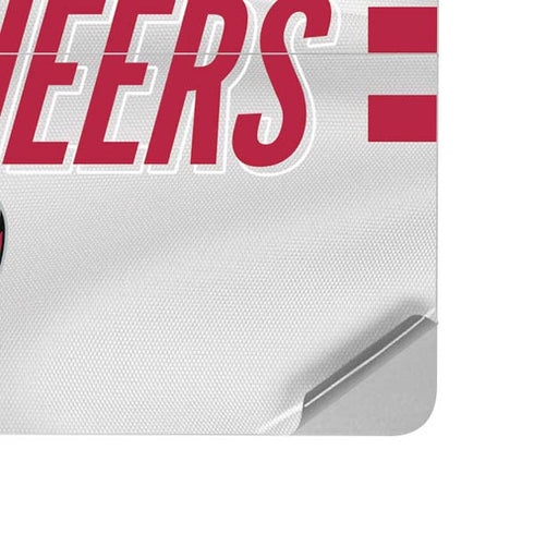 NFL Tampa Bay Buccaneers White Striped Surface Laptop Studio Skin