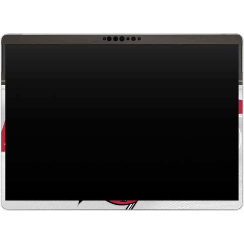 NFL Tampa Bay Buccaneers White Striped Surface Pro 8 Skin