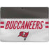 NFL Tampa Bay Buccaneers White Striped Surface Pro 9 Skin