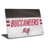 NFL Tampa Bay Buccaneers White Striped Universal Laptop 16.6in (13.4 x 9.7in) Skin