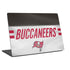 NFL Tampa Bay Buccaneers White Striped Universal Laptop 16in (13 x 9.4in) Skin