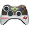 NFL Tampa Bay Buccaneers White Striped Xbox 360 Wireless Controller Skin