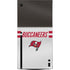 NFL Tampa Bay Buccaneers White Striped Xbox Series X Console Skin