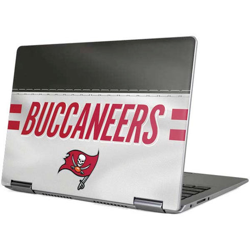 NFL Tampa Bay Buccaneers White Striped Yoga 710 14in Skin