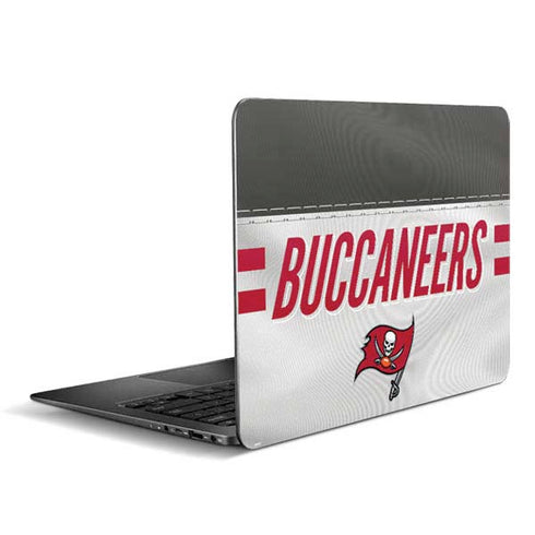 NFL Tampa Bay Buccaneers White Striped Zenbook UX305FA 13.3in Skin