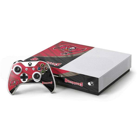 NFL Tampa Bay Buccaneers Xbox One S Console and Controller Bundle Skin