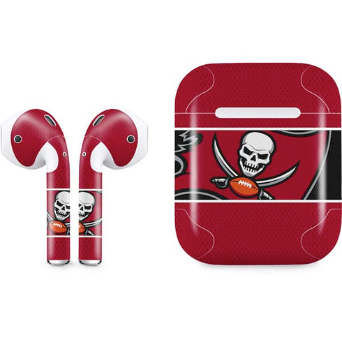 NFL Tampa Bay Buccaneers Zone Block Apple AirPods Skin