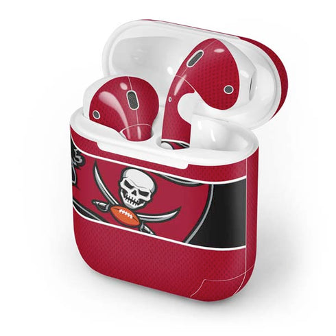 NFL Tampa Bay Buccaneers Zone Block Apple AirPods Skin