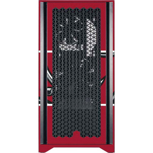 NFL Tampa Bay Buccaneers Zone Block Corsair 4000D Tempered Glass Mid-Tower ATX Case Skin
