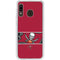 NFL Tampa Bay Buccaneers Zone Block Galaxy A20 Clear Case