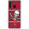 NFL Tampa Bay Buccaneers Zone Block Galaxy A21 Clear Case