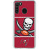 NFL Tampa Bay Buccaneers Zone Block Galaxy A21 Clear Case