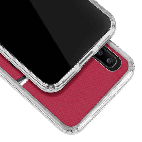 NFL Tampa Bay Buccaneers Zone Block Galaxy A30 Clear Case