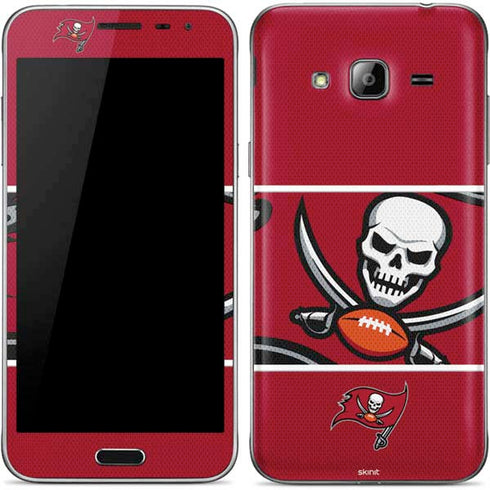 NFL Tampa Bay Buccaneers Zone Block Galaxy J3 Skin