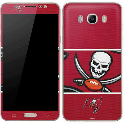 NFL Tampa Bay Buccaneers Zone Block Galaxy J7 Skin