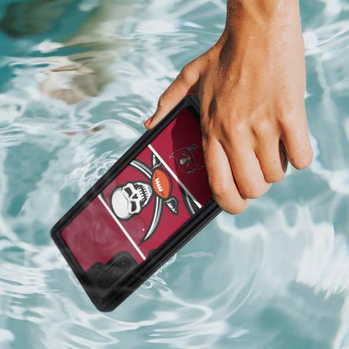 NFL Tampa Bay Buccaneers Zone Block Galaxy Note 10 Waterproof Case