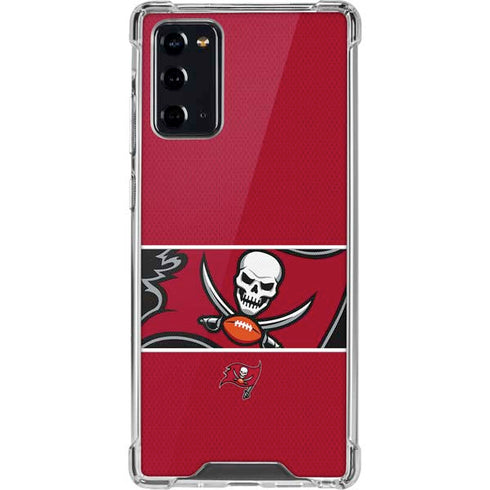 NFL Tampa Bay Buccaneers Zone Block Galaxy Note20 5G Clear Case