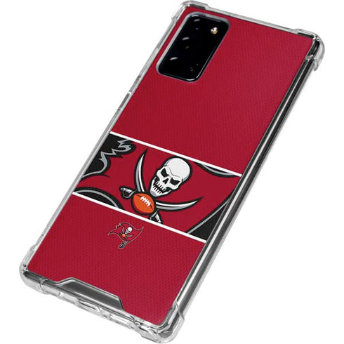 NFL Tampa Bay Buccaneers Zone Block Galaxy Note20 5G Clear Case