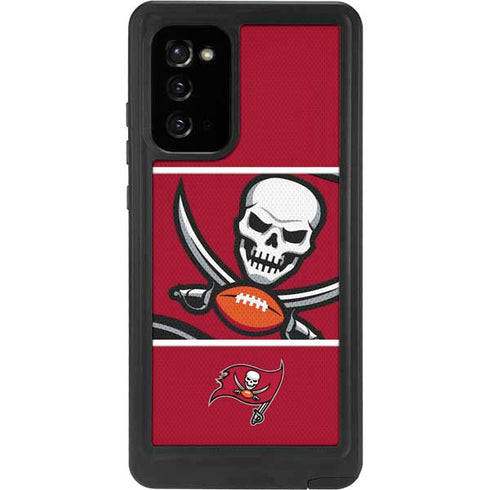 NFL Tampa Bay Buccaneers Zone Block Galaxy Note20 5G Waterproof Case