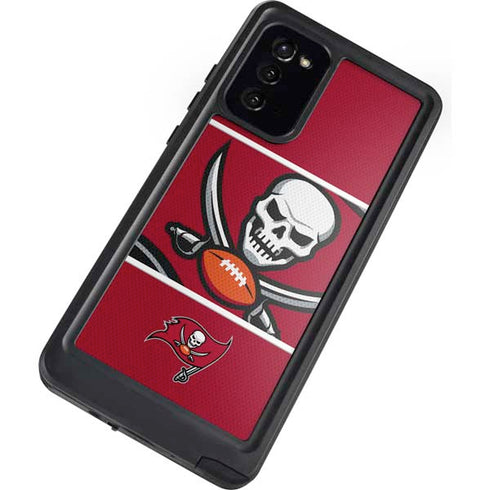 NFL Tampa Bay Buccaneers Zone Block Galaxy Note20 5G Waterproof Case