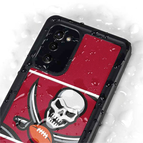 NFL Tampa Bay Buccaneers Zone Block Galaxy Note20 5G Waterproof Case