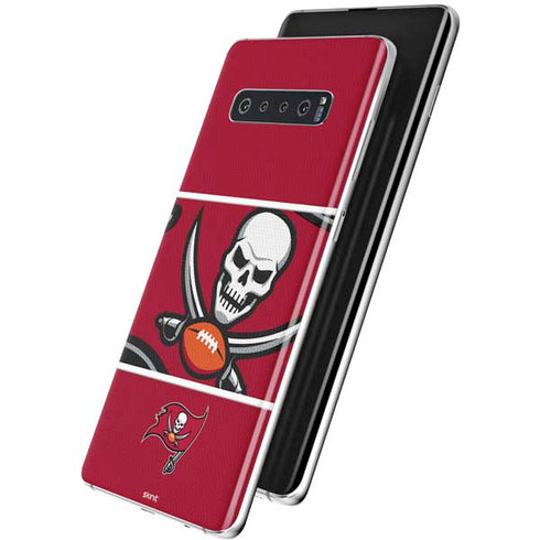 NFL Tampa Bay Buccaneers Zone Block Galaxy S10 Skin
