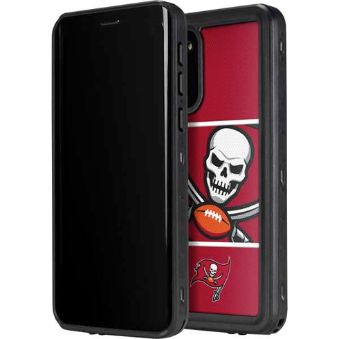 NFL Tampa Bay Buccaneers Zone Block Galaxy S20 Plus Waterproof Case