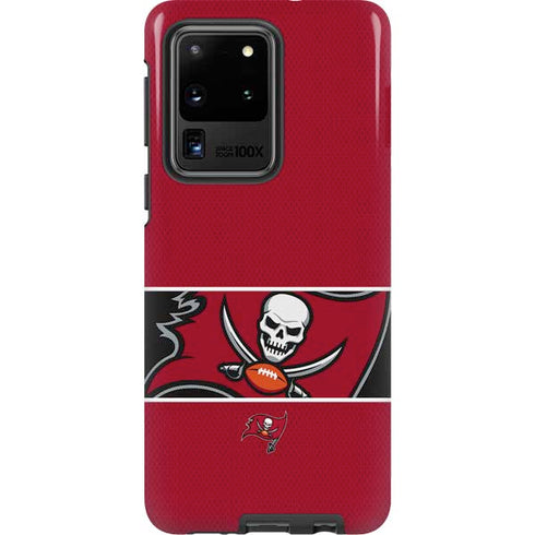 NFL Tampa Bay Buccaneers Zone Block Galaxy S20 Ultra 5G Pro Case