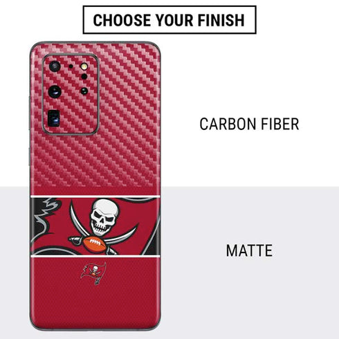 NFL Tampa Bay Buccaneers Zone Block Galaxy S20 Ultra 5G Skin