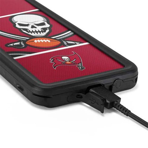 NFL Tampa Bay Buccaneers Zone Block Galaxy S20 Waterproof Case