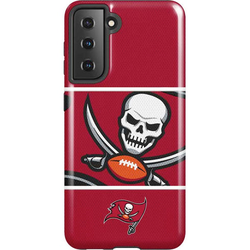 NFL Tampa Bay Buccaneers Zone Block Galaxy S21 5G Pro Case