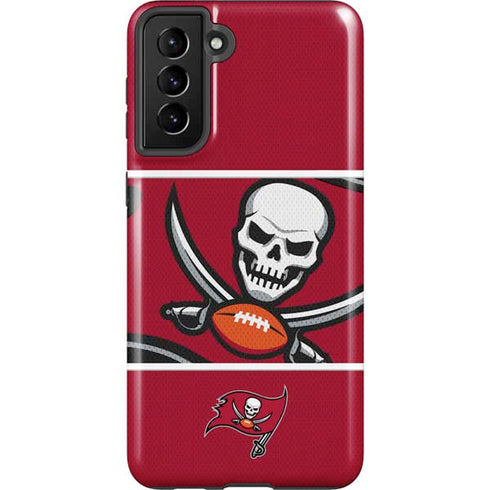 NFL Tampa Bay Buccaneers Zone Block Galaxy S21 Plus 5G Pro Case