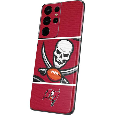 NFL Tampa Bay Buccaneers Zone Block Galaxy S21 Ultra 5G Skin