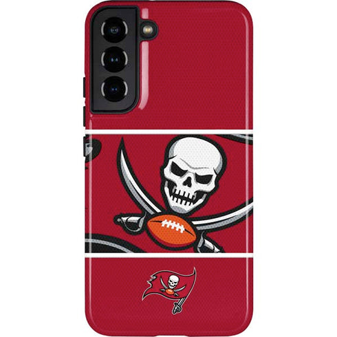 NFL Tampa Bay Buccaneers Zone Block Galaxy S22 Plus Pro Case