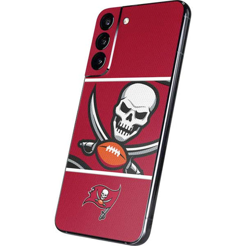 NFL Tampa Bay Buccaneers Zone Block Galaxy S22 Plus Skin